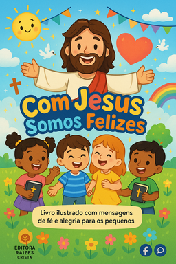 Capa do livro Com Jesus Somos Felizes — e-book