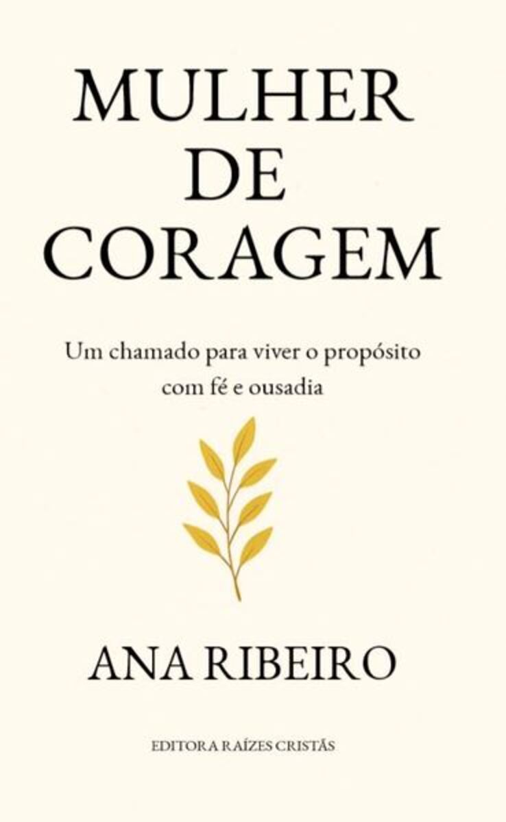 Capa do livro Mulher de Coragem — e-book