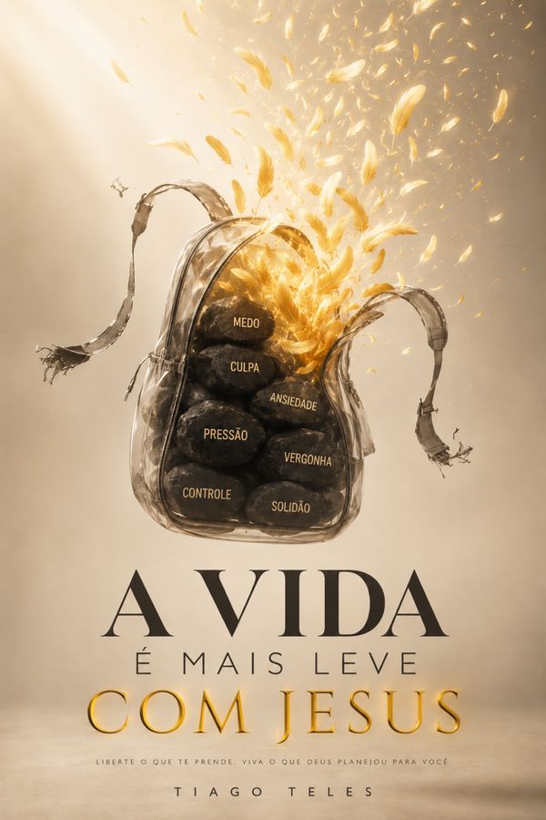 Capa do livro A Vida é Mais Leve com Jesus — e-book
