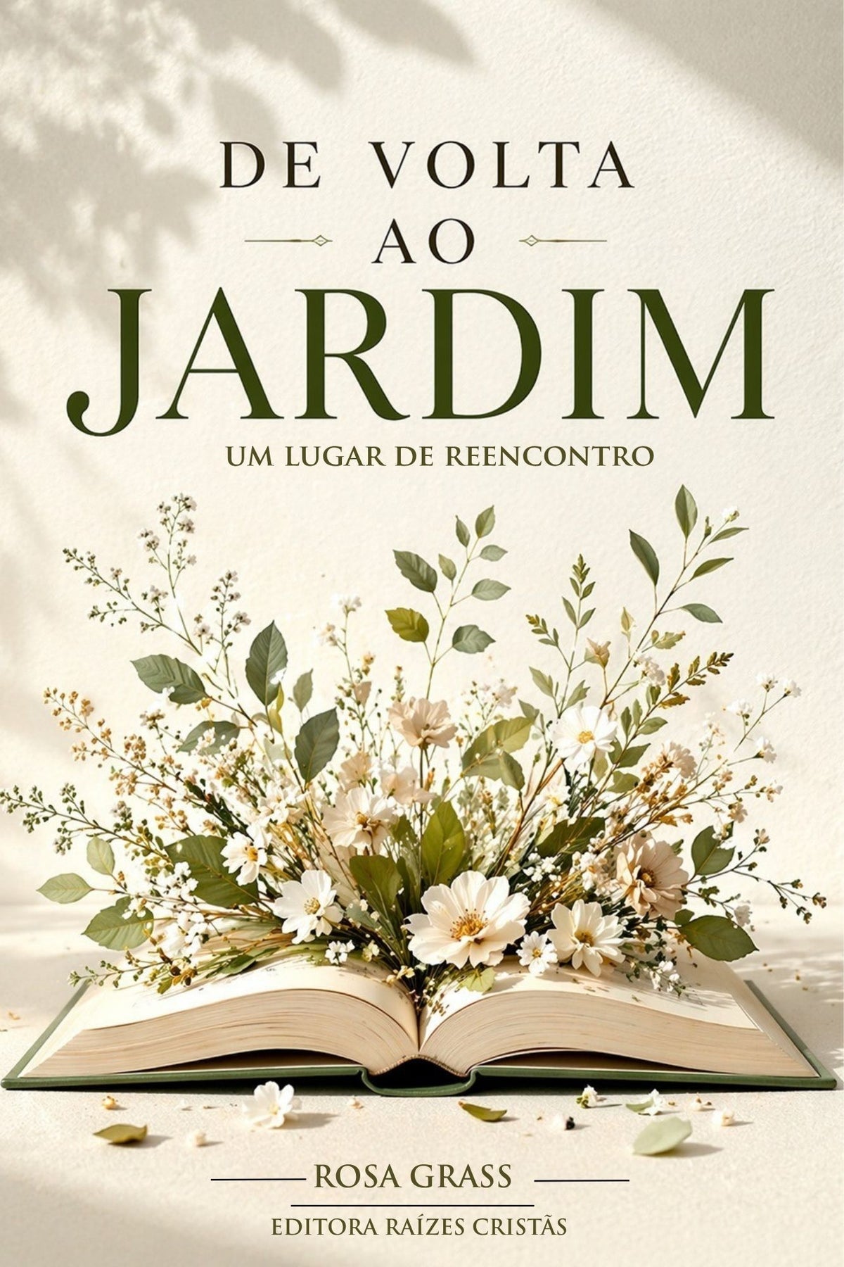 Capa do livro De Volta ao Jardim — livro físico