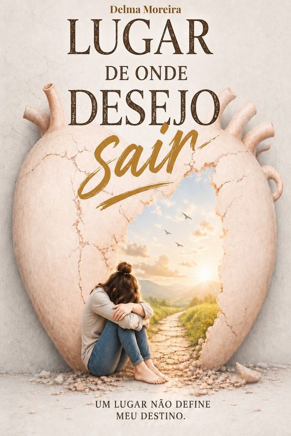 Capa do livro Lugar de Onde Desejo Sair — livro físico